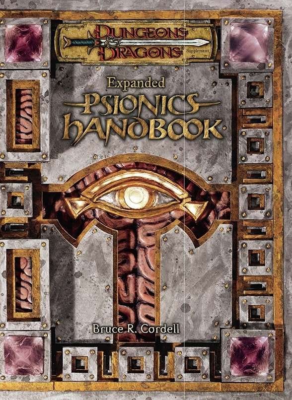 The cover of the Expanded Psionics Handbook