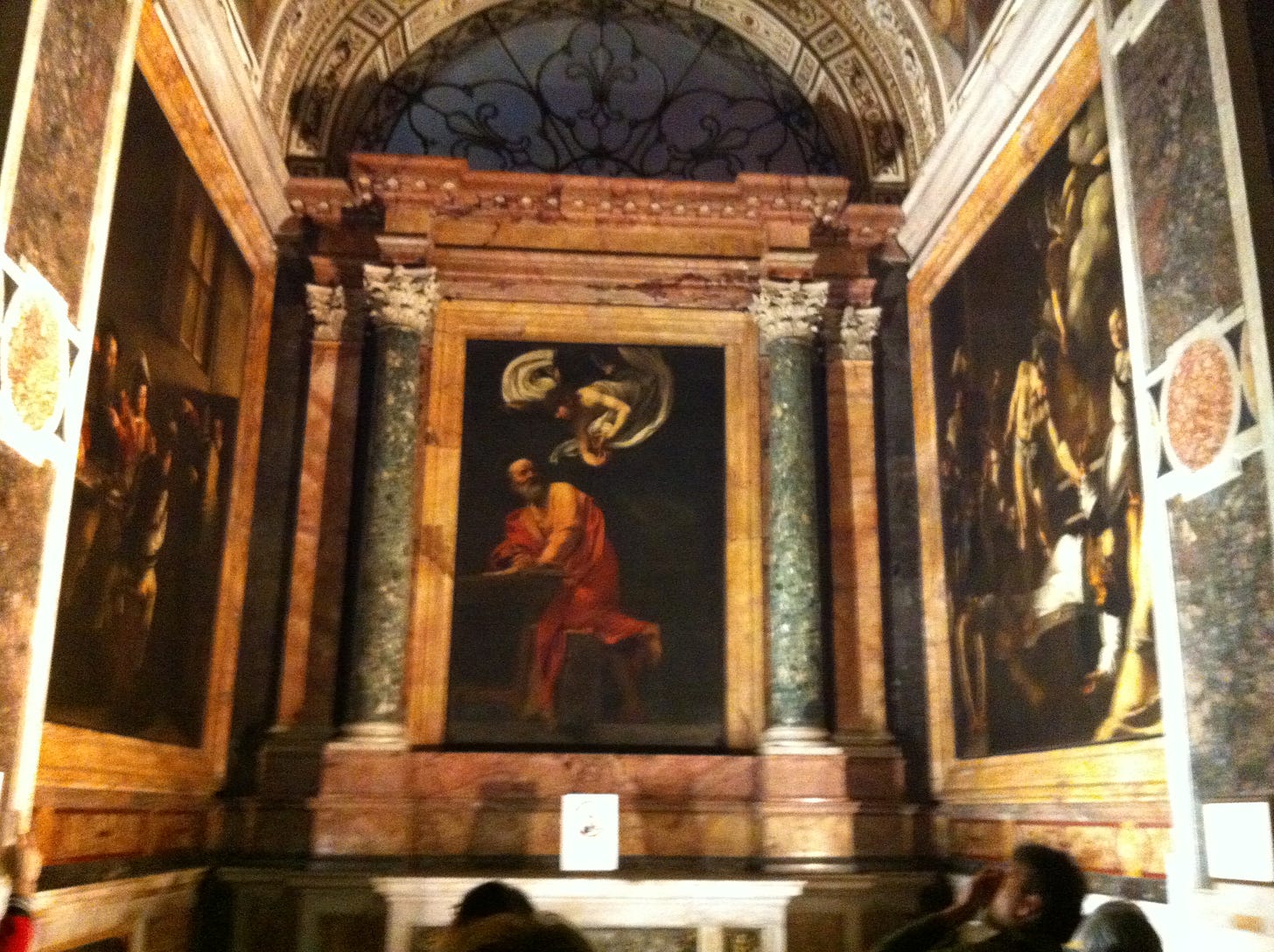 For the feast of St. Matthew, Caravaggio's Contarelli Chapel - Mediatrix  Press