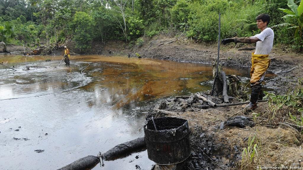 A slippery decision: Chevron oil pollution in Ecuador | Environment| All topics from climate change to conservation | DW | 09.08.2016 A slippery decision: Chevron oil pollution in Ecuador | Environment| All topics from climate change to conservation | DW | 09.08.2016