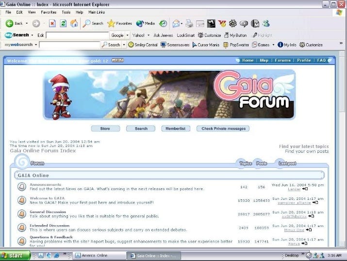 I miss old Gaia. | Page 5 | Forum | Gaia Online