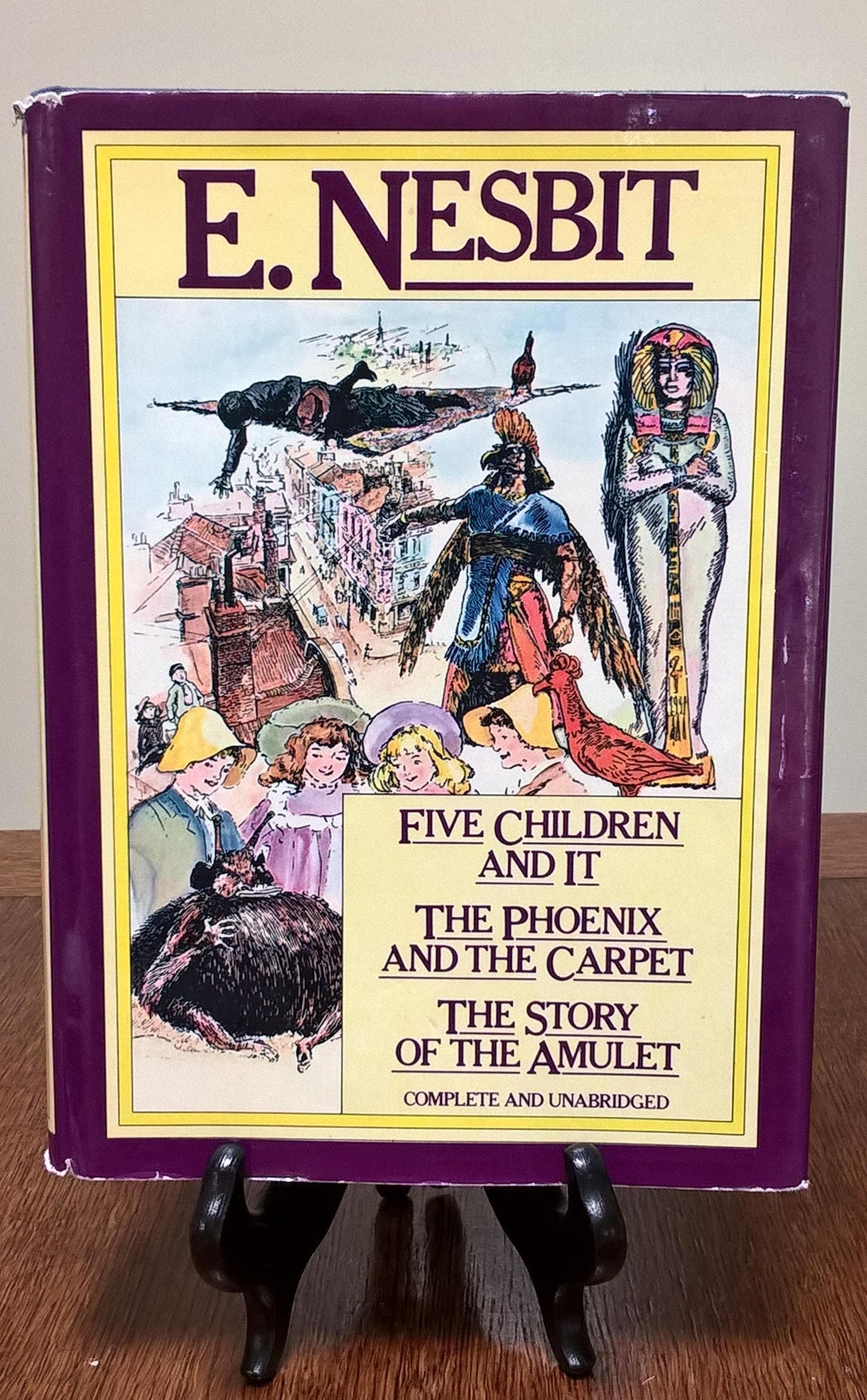 Psammead Series - E Nesbit - First Edition Children's Books - Five Children  and It, The Phoenix and The Carpet, The Story of the Amulet