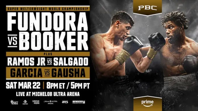 Sebastian Fundora vs Chordale Booker date, time, tickets, stream