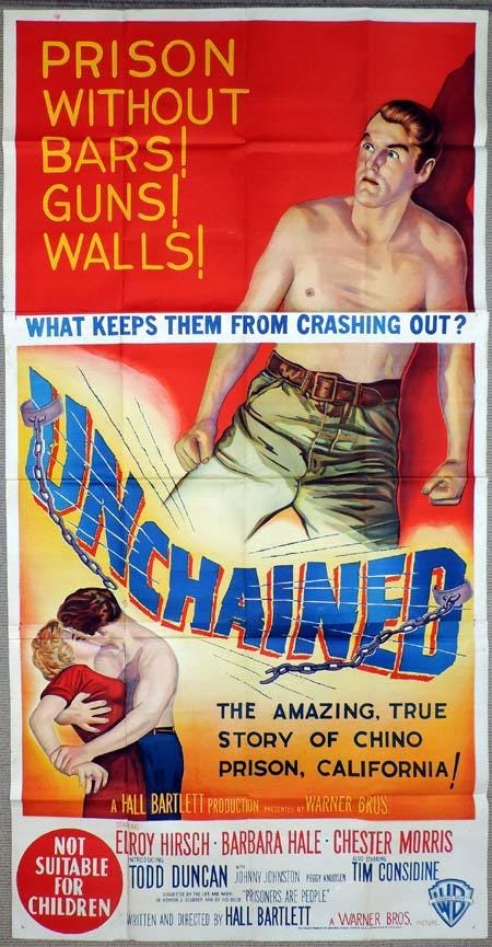 UNCHAINED Original 3 Sheet Movie Poster Prison Break Chester Morris -  Moviemem Original Movie Posters