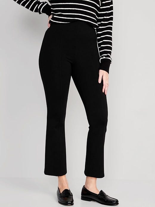 Image number 1 showing, Extra High-Waisted Stevie Crop Kick Flare Pants for Women