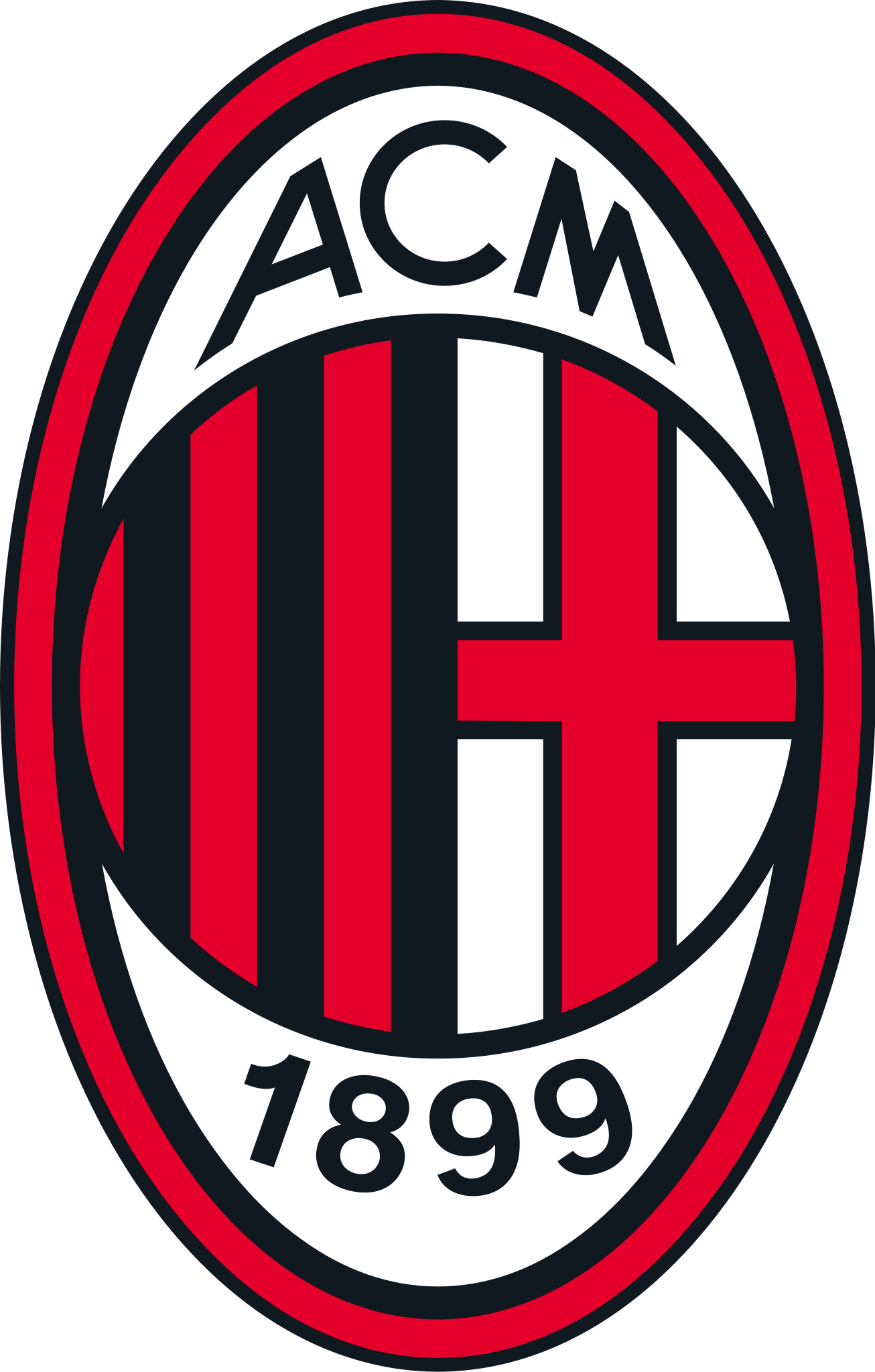 Archivo:Logo of AC Milan.svg - Wikipedia, la enciclopedia libre