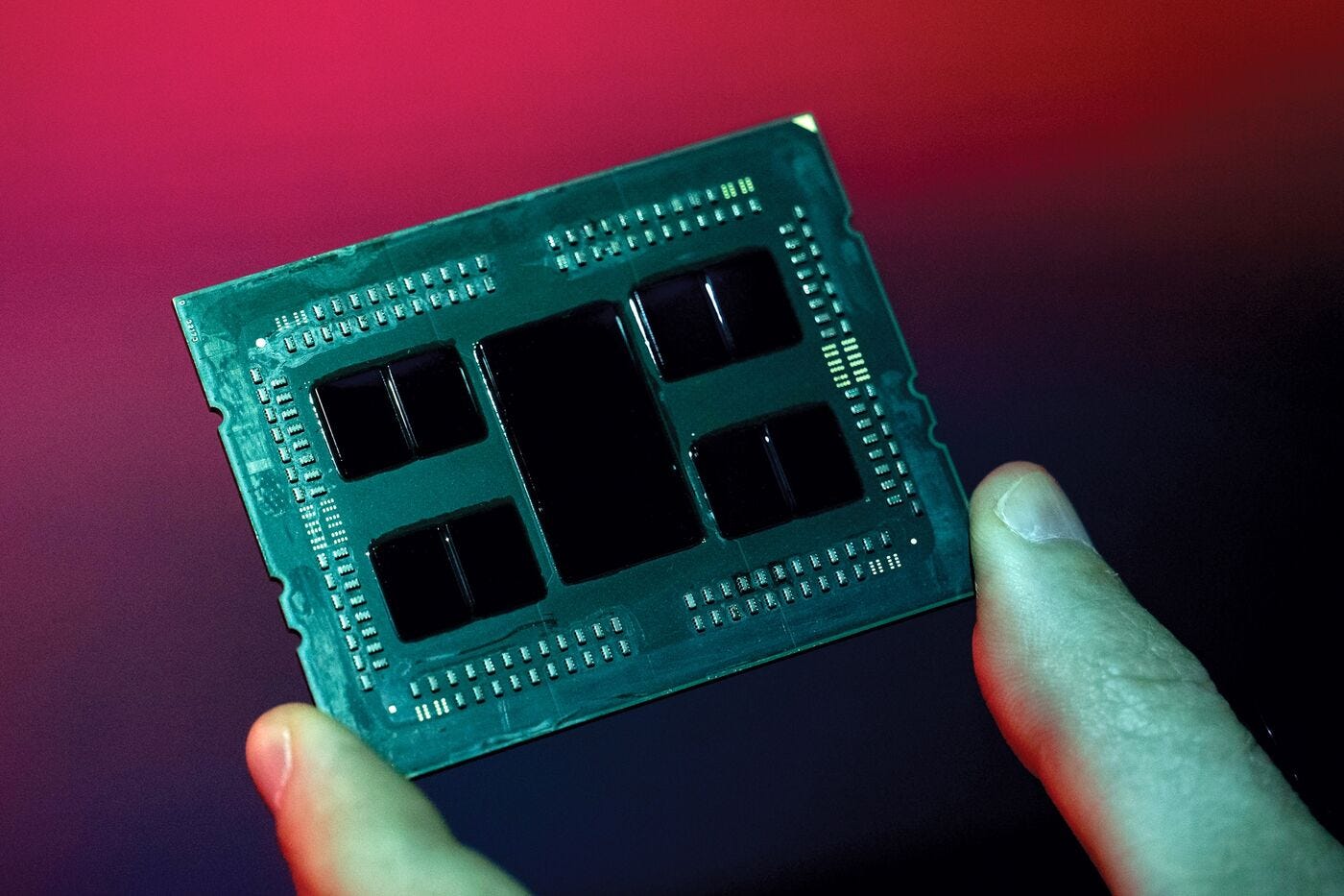 An Advanced Micro Devices Inc. processing chip.&nbsp;