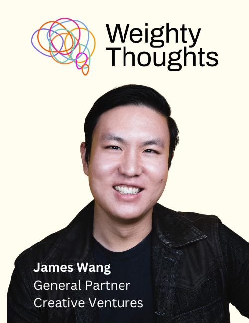 James Wang of Weighty Thoughts