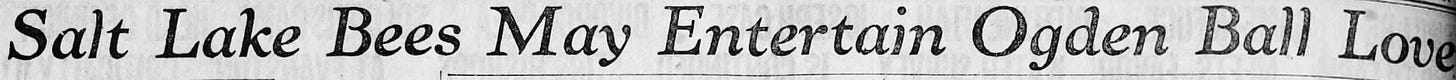 1922 Ogden Examiner