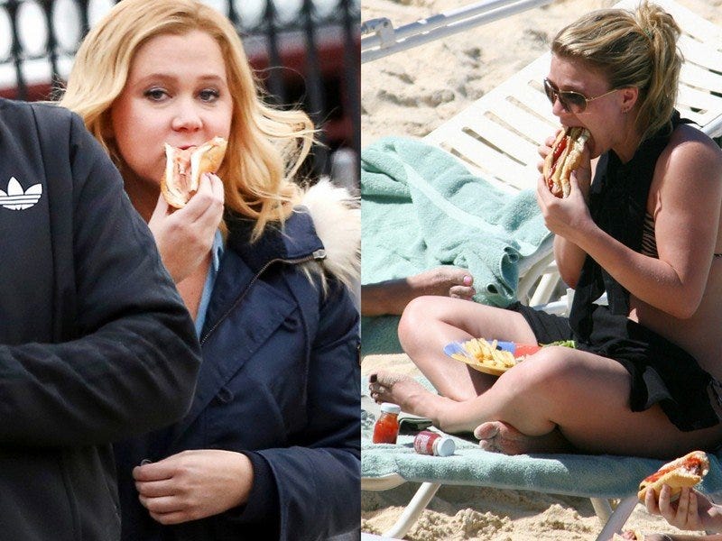 amy schumer kelly clarkson eat off 2016 images