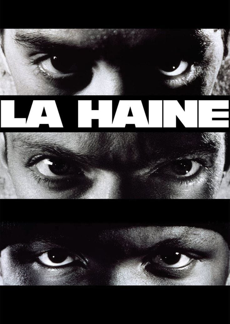 La Haine Alternative French Film Movie Print Wall Art Poster 1565255348 -  Premium Poster / 12x16 inch | 30x40 cm / White