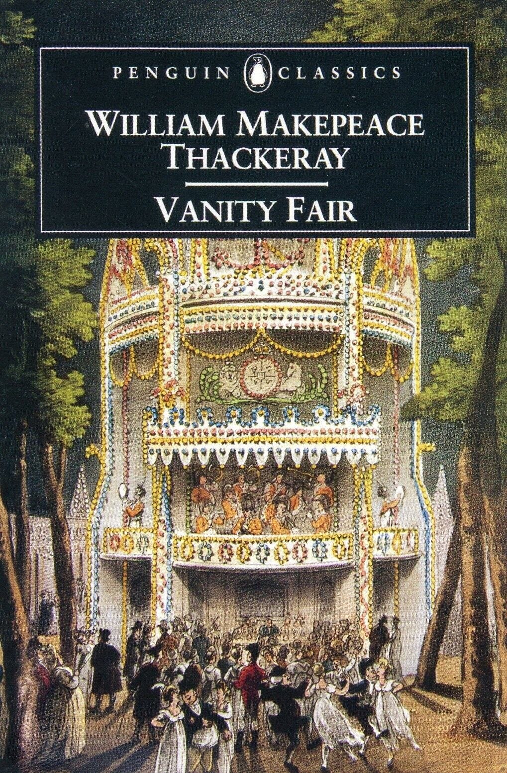 Vanity Fair by William Makepeace Thackeray, Book Cover Art --POSTCARD | eBay