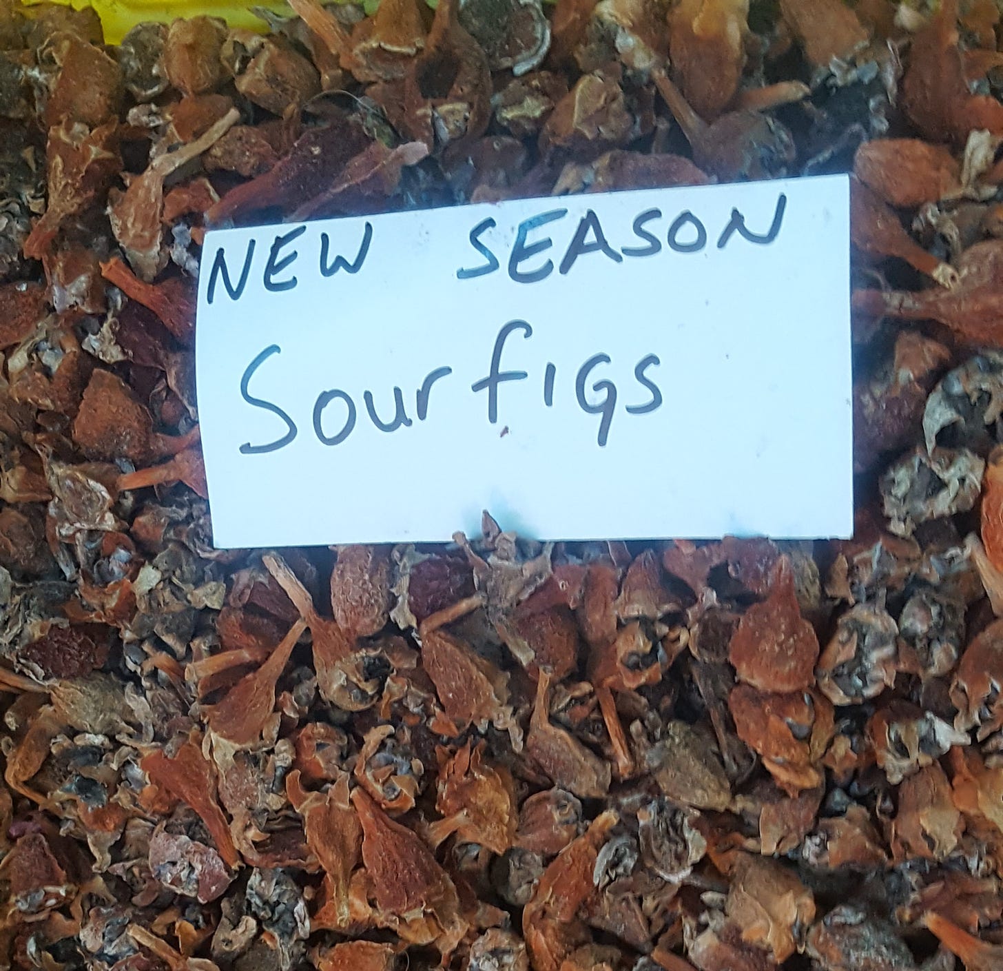 sour figs, market Cape Town