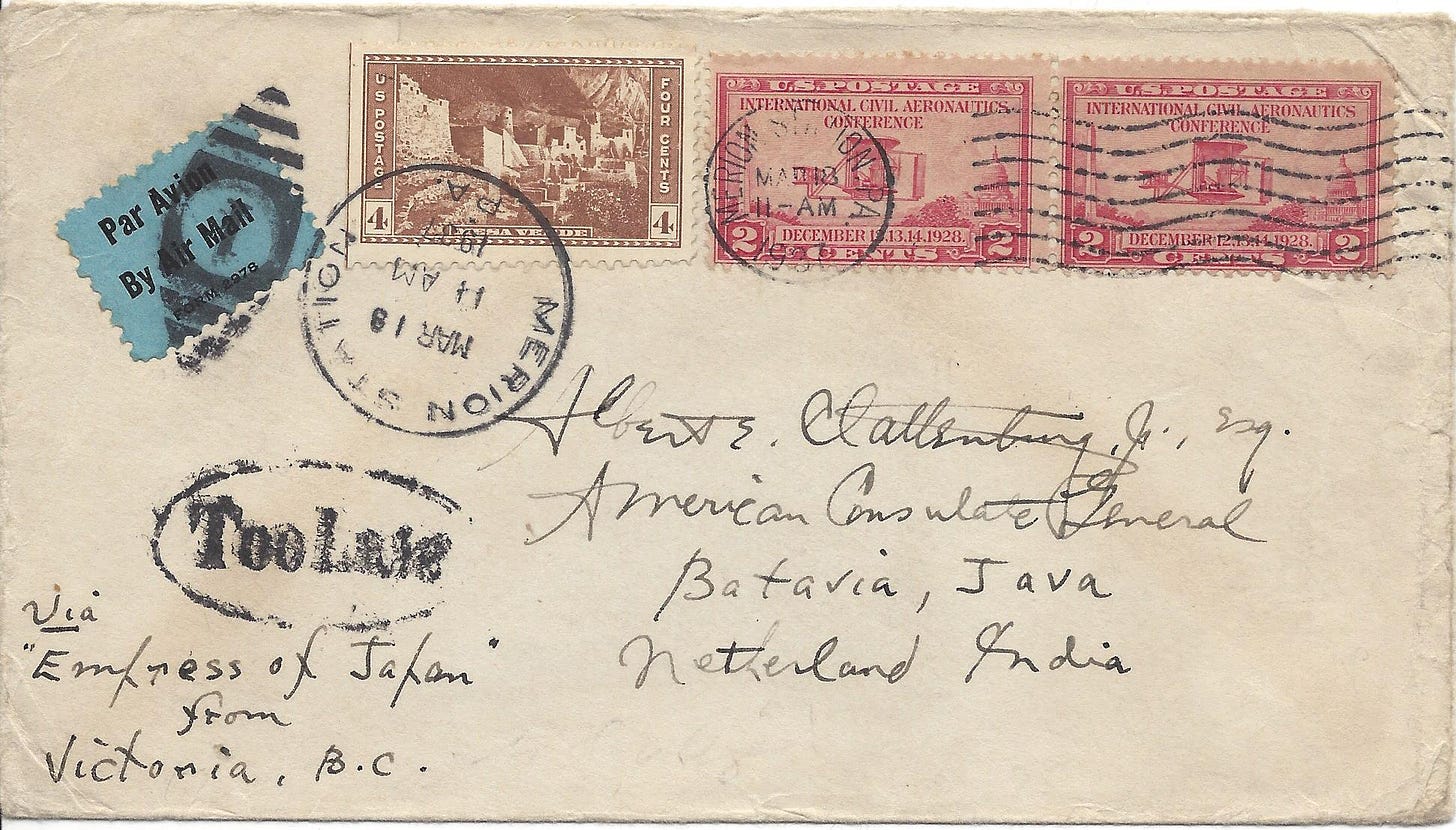 1937 letter to Java