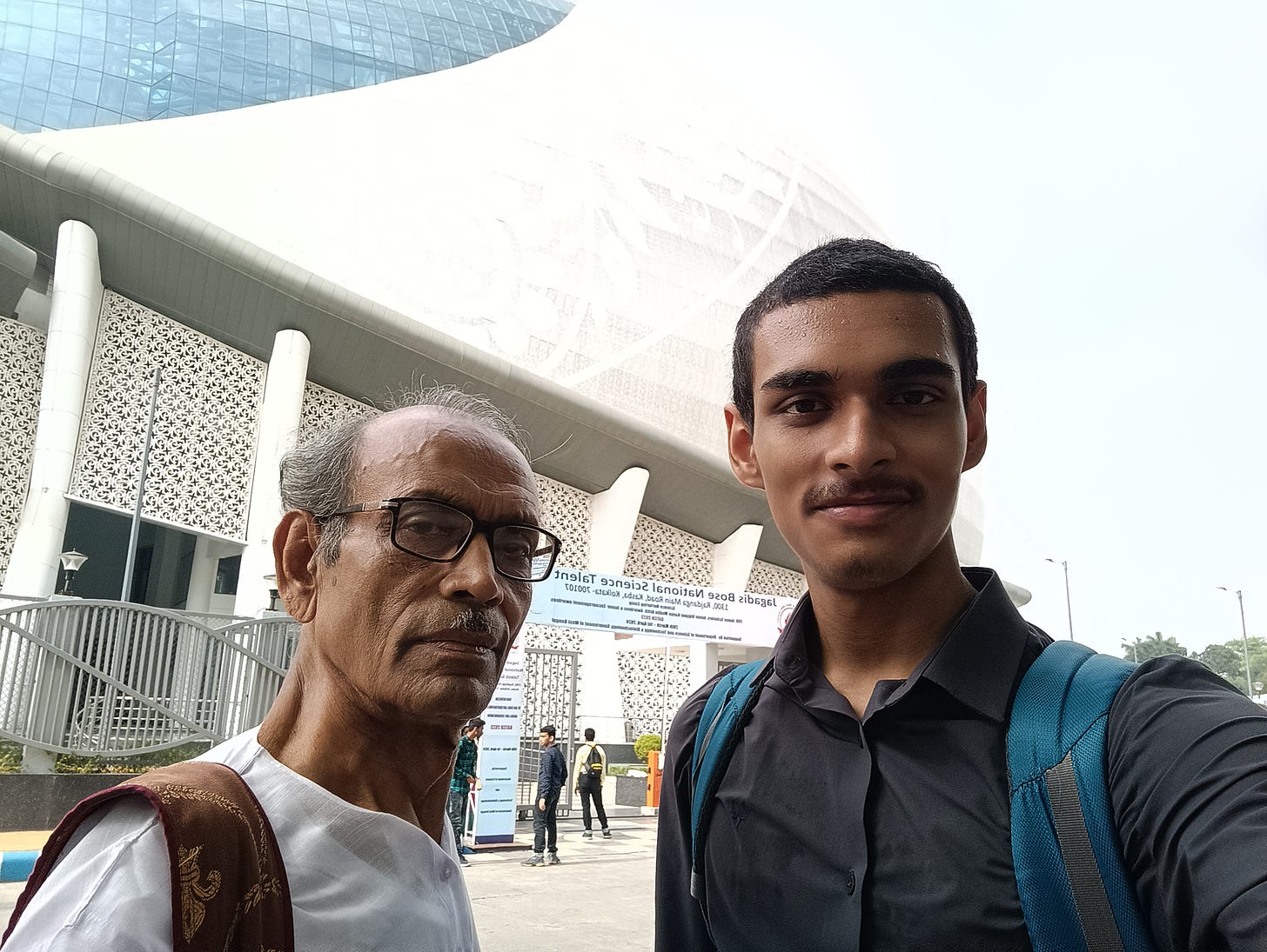 sayakmoulic with his grandfather at jbnsts national camp