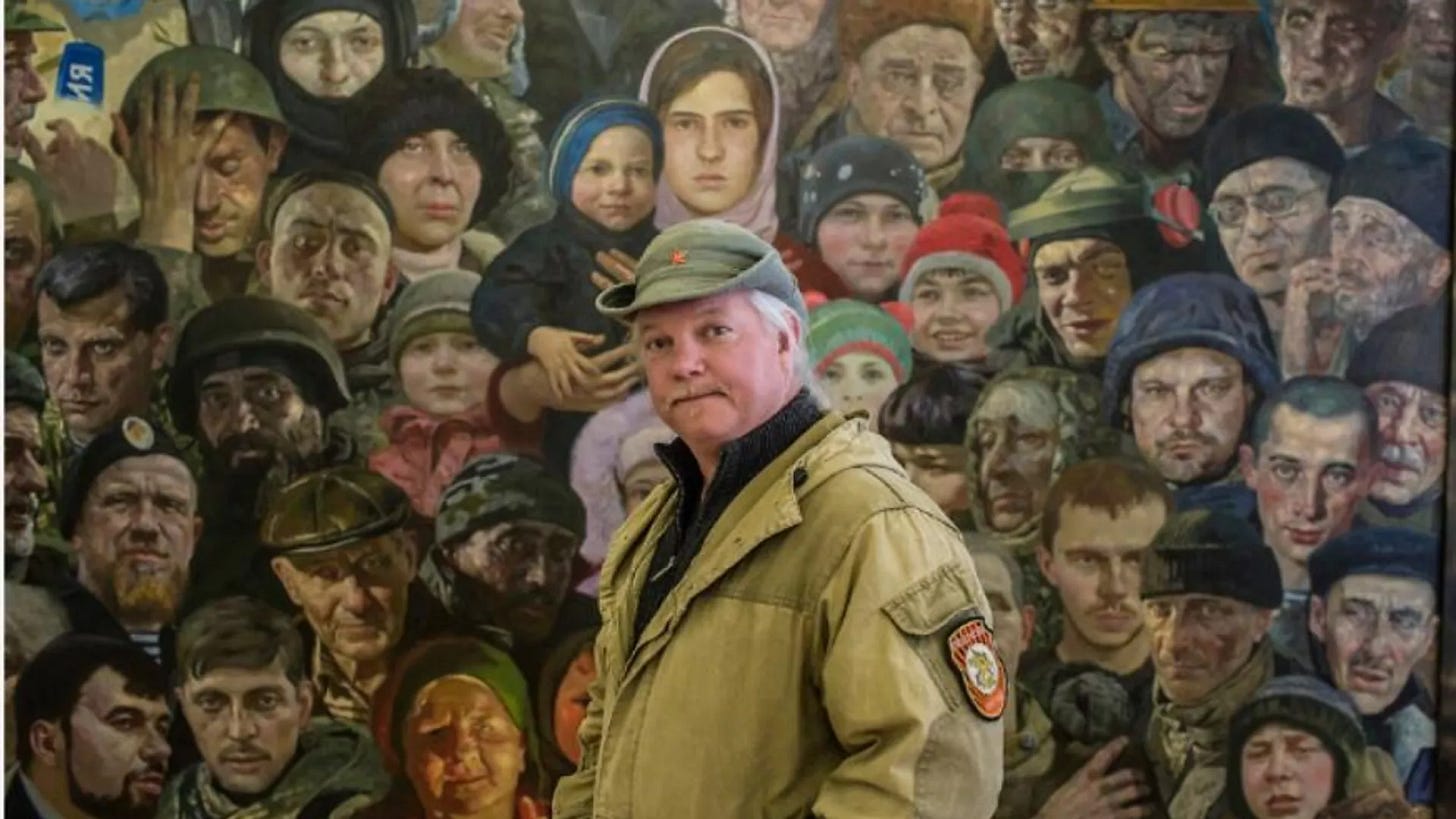 Russell Bentley, a volunteer fighter and blogger from the US in Donetsk People's Republic - Sputnik International, 1920, 01.04.2022