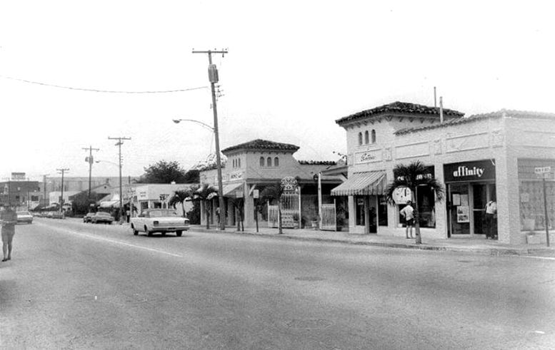 Cover: Main Highway in Coconut Grove in 1969