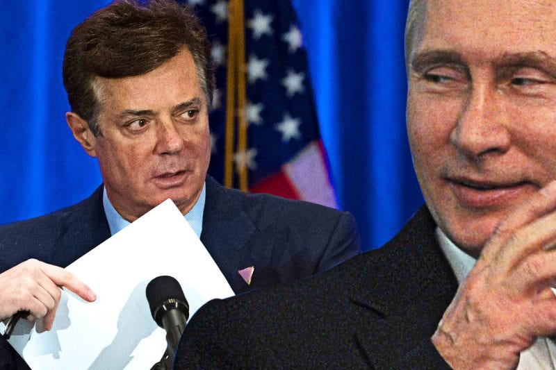 paul manafort and vladimir putin donald trump connection