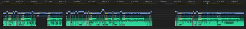 The Lift, Shift, and Delete video editing workflow