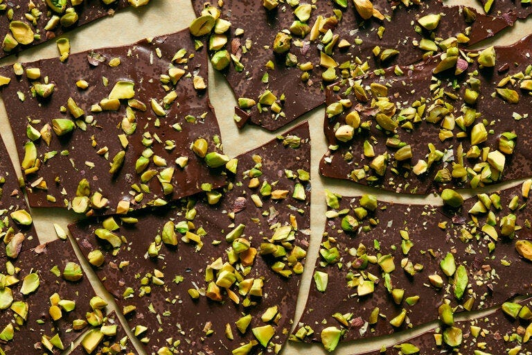 Pistachio Chocolate Bark