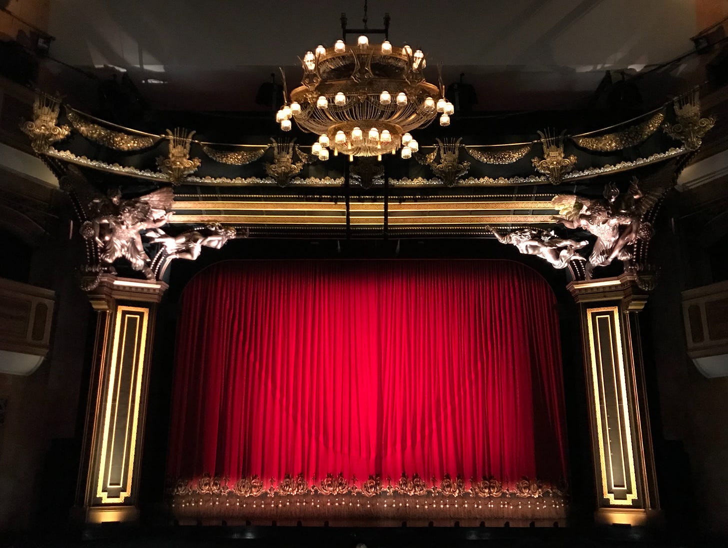 A theater. Photo by Gwen King on Unsplash.
