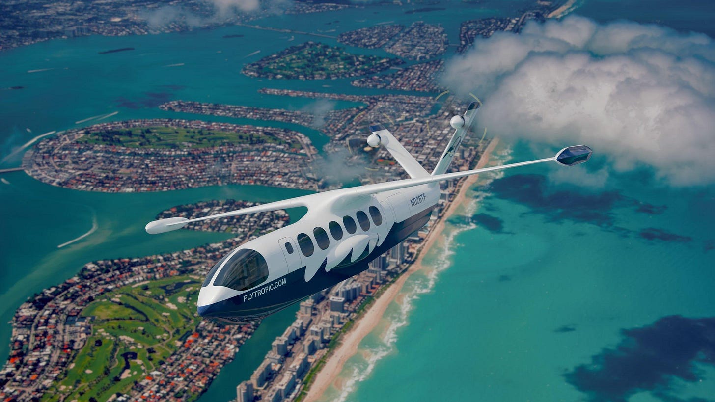 Rendering of the Polaris seaplane