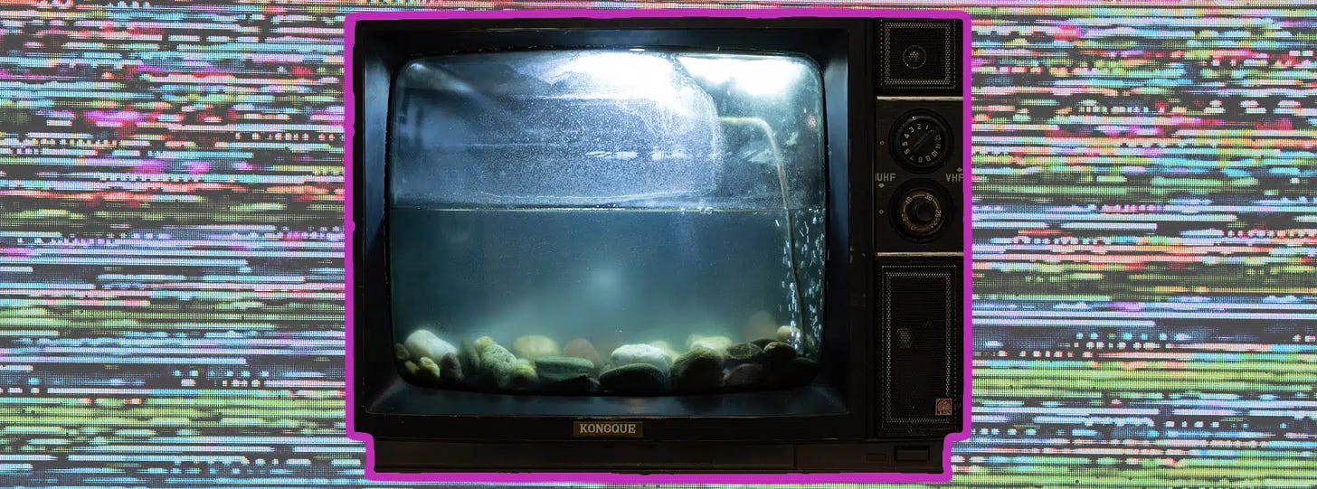 TV aquarium