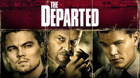 The Departed - Leonardo DiCaprio Jack Nicholson - Martin Scorsese ...