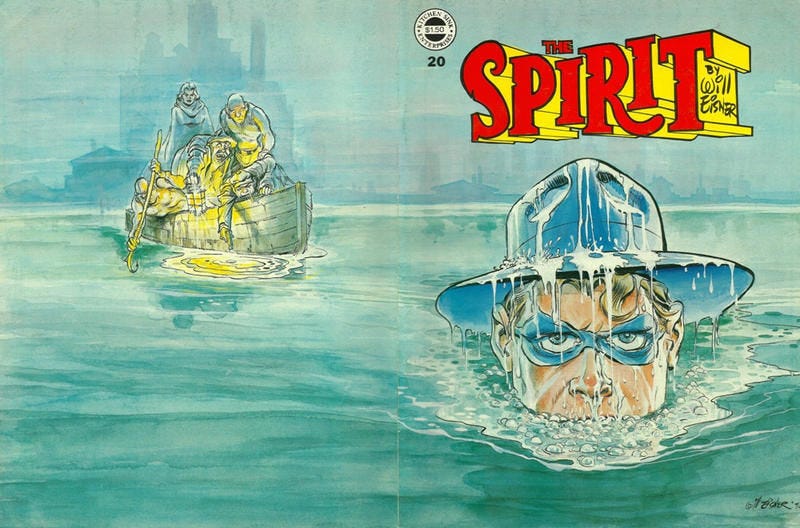 SPIRIT MAGAZINE #20 F, Will Eisner Comic art, Kitchen Sink 1979 - Picture 1 of 1