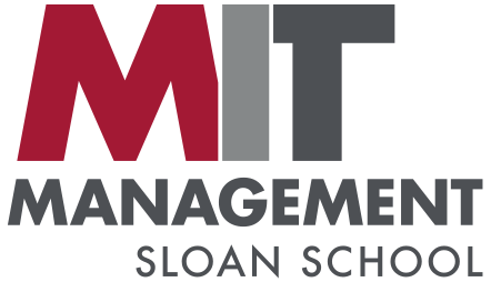 Das Bild zeigt das Logo der MIT Sloan Business School.