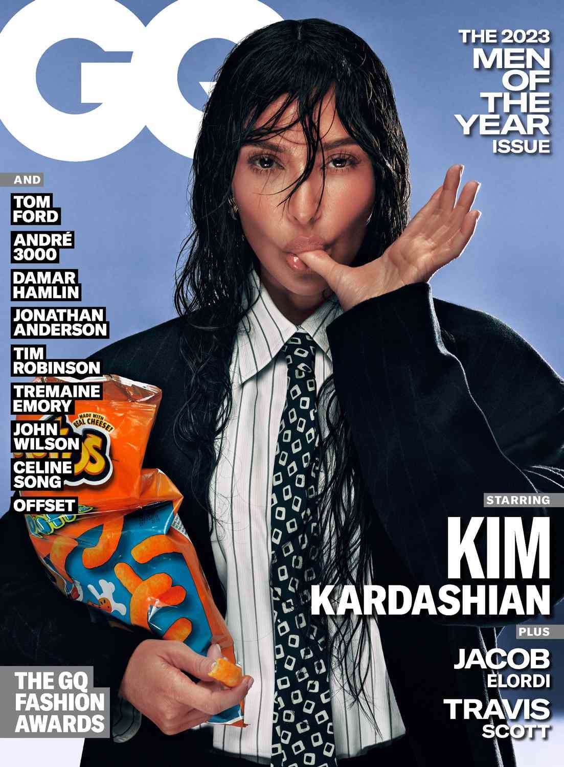 Kim Kardashian Is Named One of GQ's Men of the Year Cover Stars