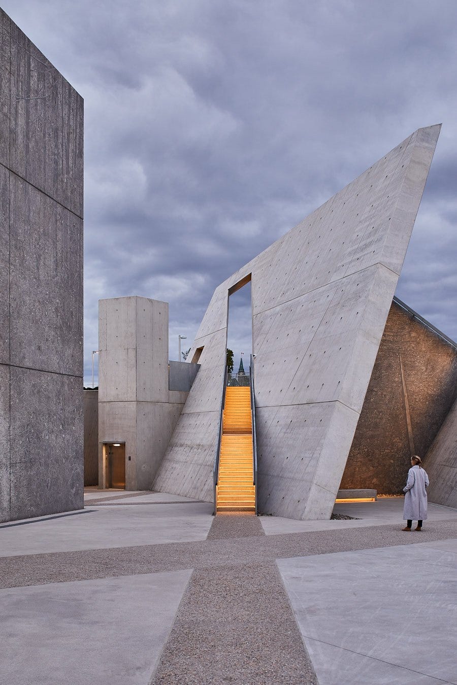 National Holocaust Memorial by Daniel Liebeskind in Ottawa, Canada - Courtesy of Daniel Liebeskind.