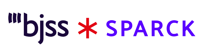 Logos of BJSS and SPARCK