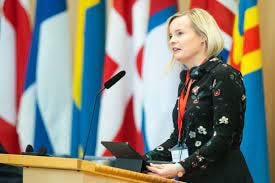 Riikka Purra vid Nordiska Rådets session i Stockholm | Nordisk Samarbejde