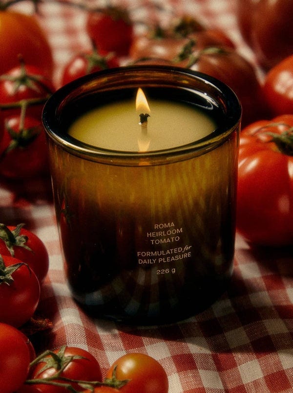 Roma Heirloom Tomato Candle - Flamingo Estate