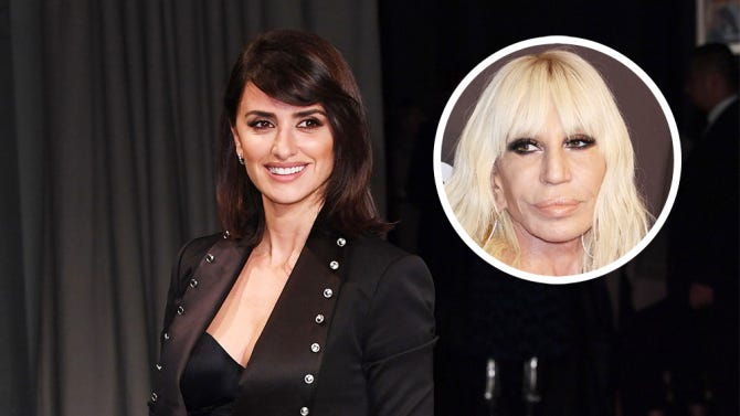 penelope cruz takes on donatella versace for ryan murphy