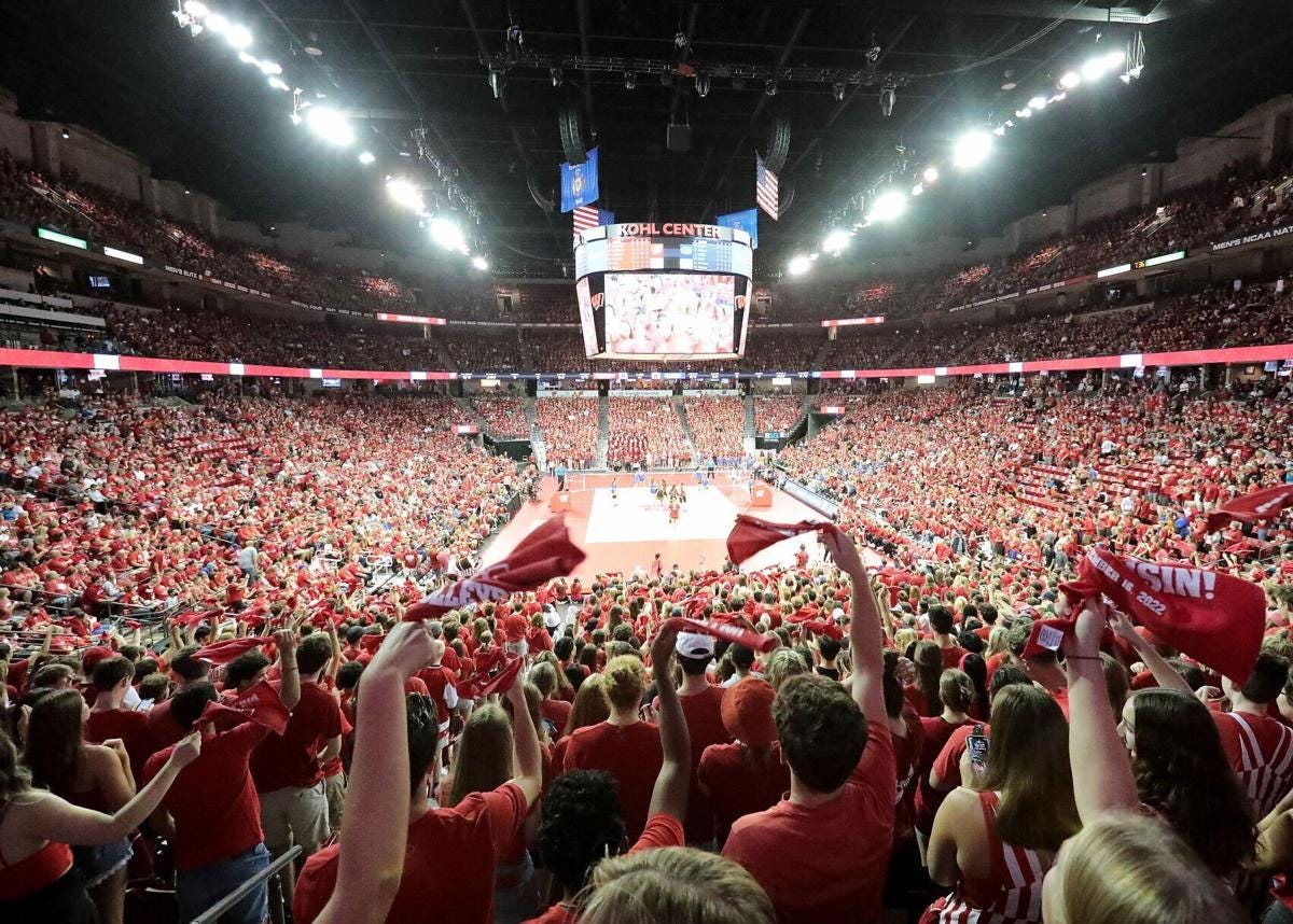 Wisconsin volleyball takes down NCAA attendance record