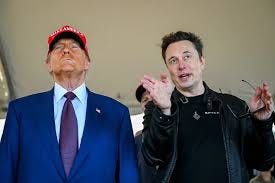 Trump and Musk present a united front ...