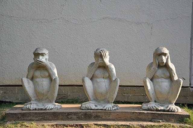 Three wise monkeys - Wikiwand