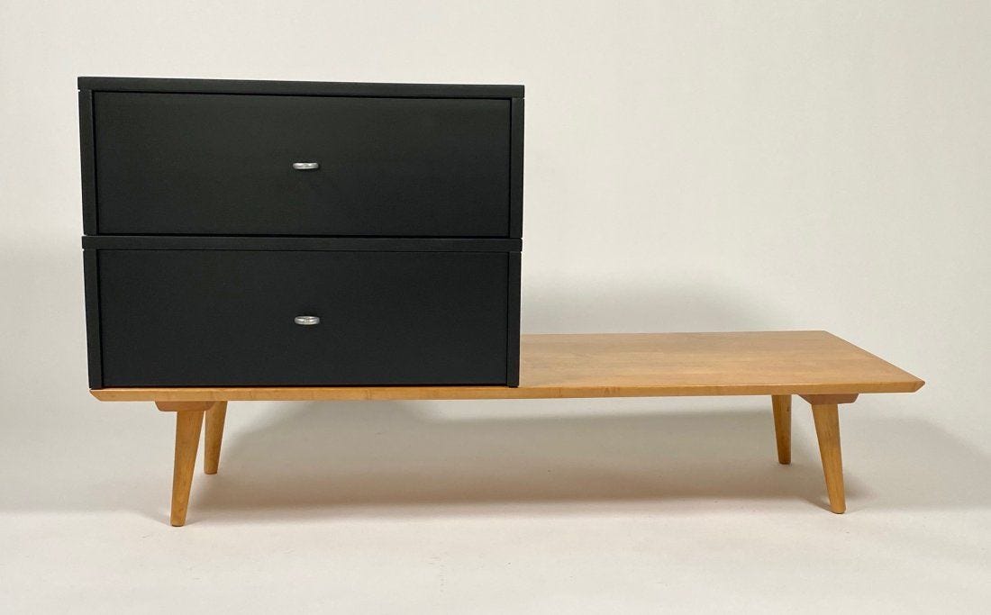 Paul McCobb Planner Group Dresser on Bench