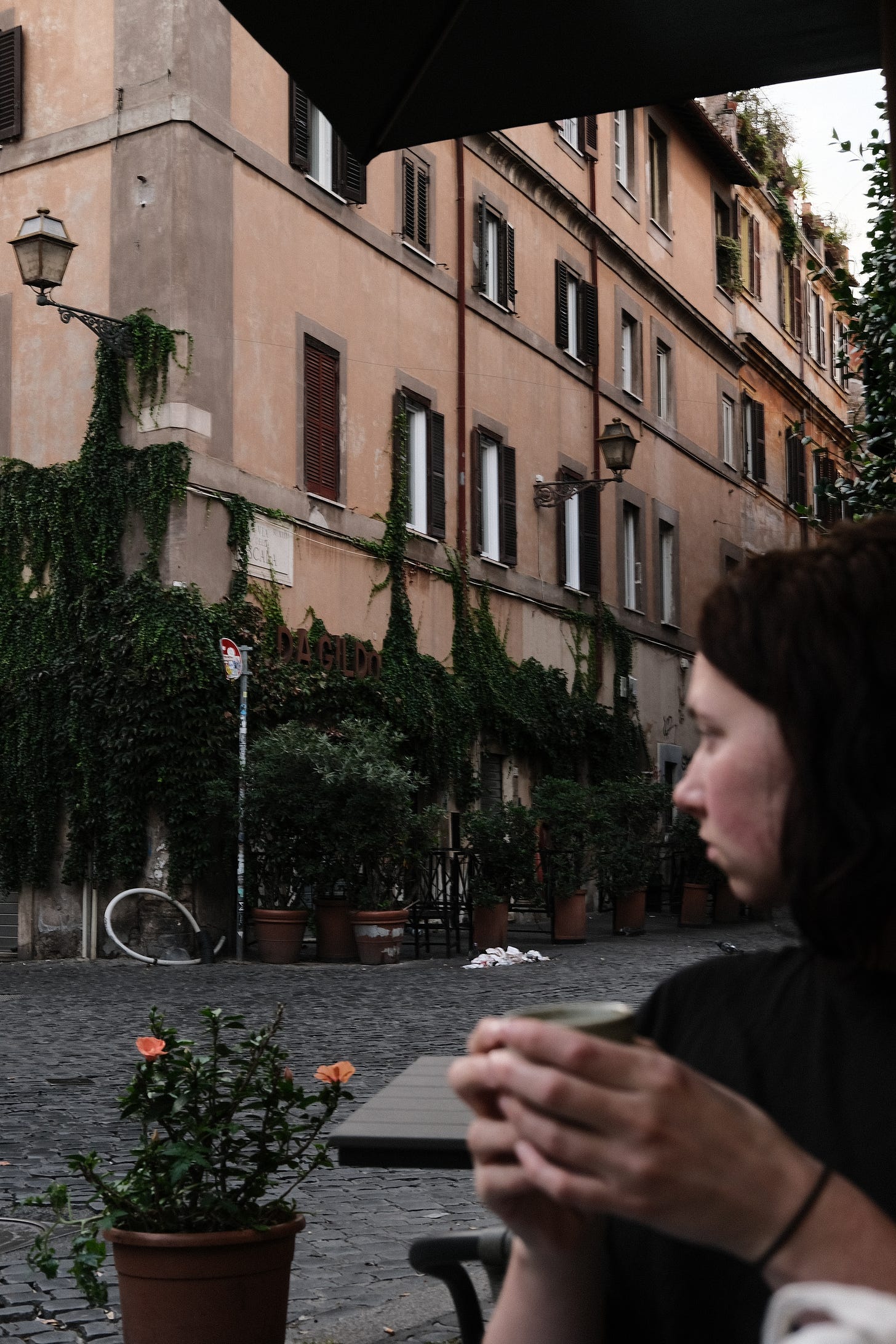 Where to eat and drink natural wine in Trastevere Rome by food and travel writer Courtney Jill Bishop.