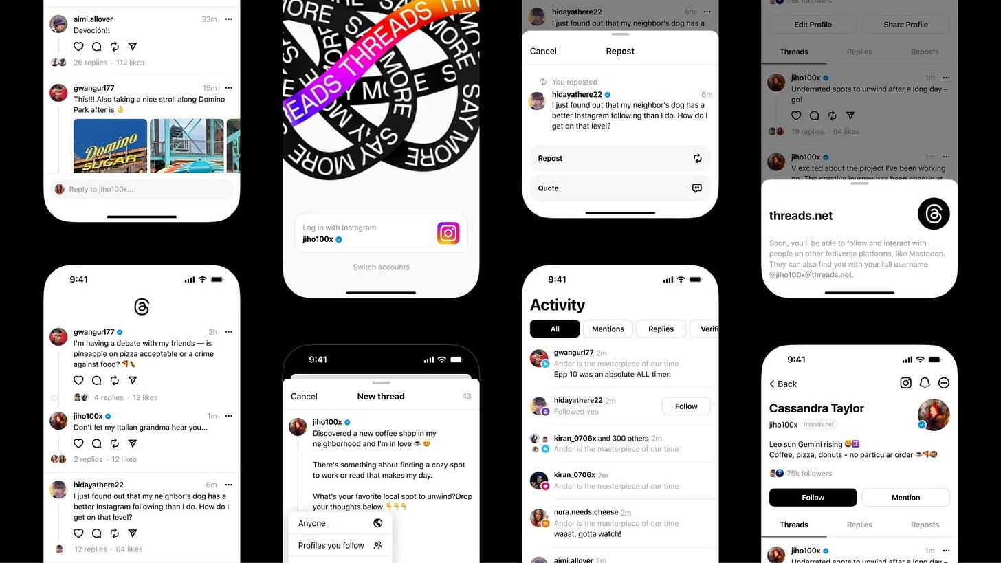 Meta's new Threads app kicks Twitter while it's down | Cult of Mac