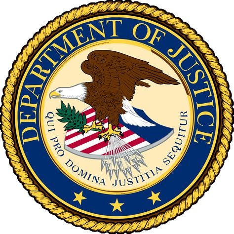 US Department Of Justice Logo PNG Transparent & SVG Vector - Freebie Supply