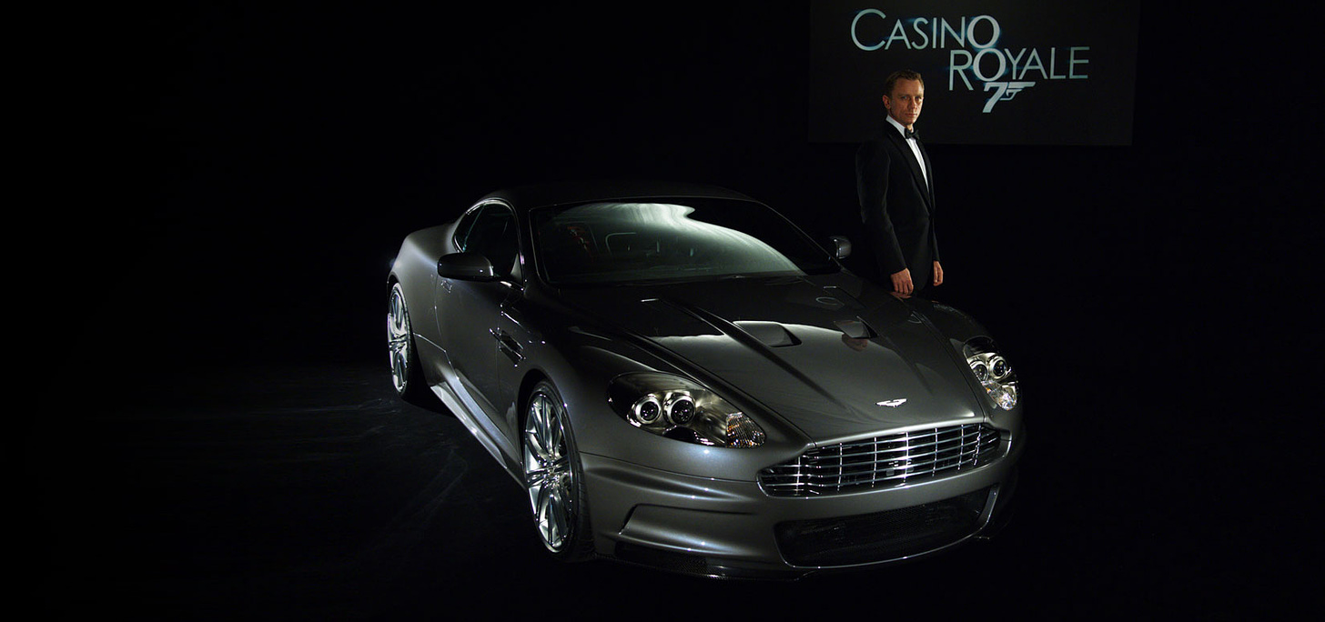 Aston Martin DBS V12 hot james bond cars daniel craig