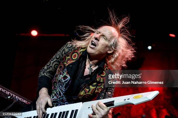 Brother" Paul Brown of the Scottish folk rock band The Waterboys... News  Photo - Getty Images