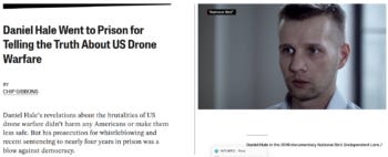 Jacobin: Daniel Hale Went to Prison for Telling the Truth About US Drone Warfare