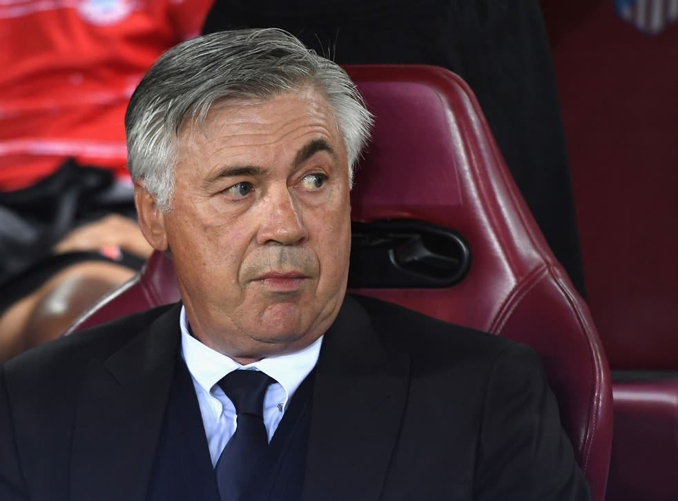 Carlo Ancelotti reveals he has absolutely no control over his eyebrows |  The Independent | The Independent