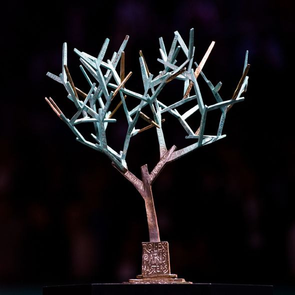 El trofeo de Paris-Bercy tiene un particular diseño