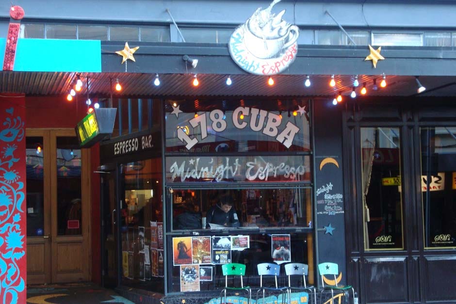 Midnight Espresso, 178 Cuba Street | NZHistory, New Zealand history online