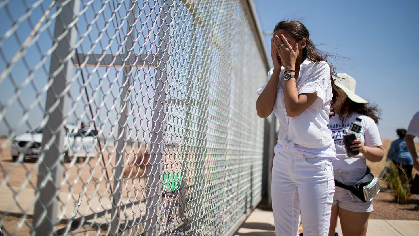 AOC Visiting Migrant Detention Facility | Know Your Meme