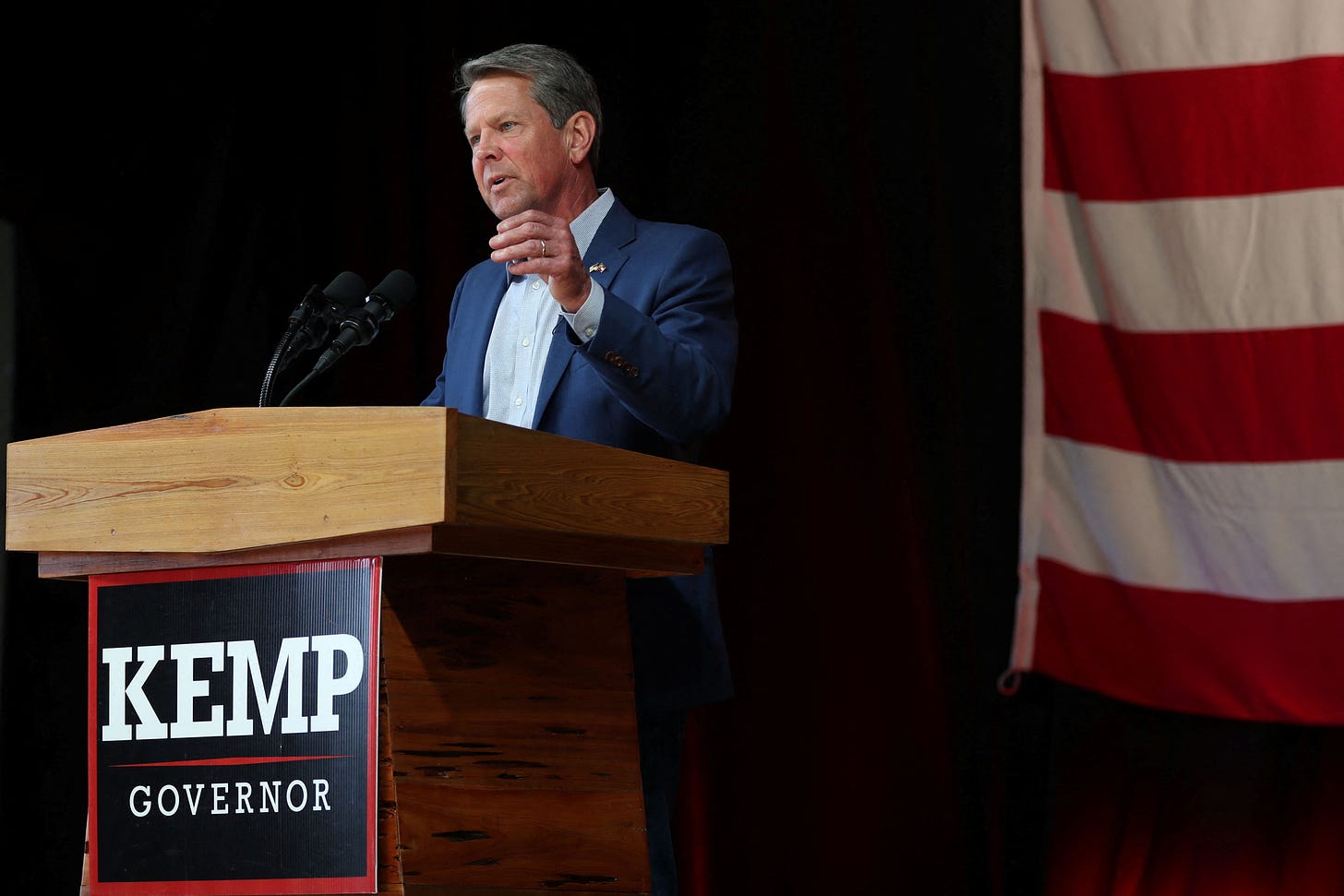 Georgia Gov. Kemp defeats Trump-backed rival for Republican nomination |  Reuters